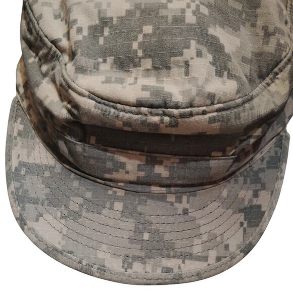 United States Digital ACU Camo Patrol Cap, Size 7.5, Ripstop, Bernard Cap, EUC - Picture 1 of 9